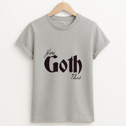 You Goth This Tartan Unisex Grey T-Shirt
