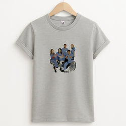 Greys Cast Unisex Grey T-Shirt
