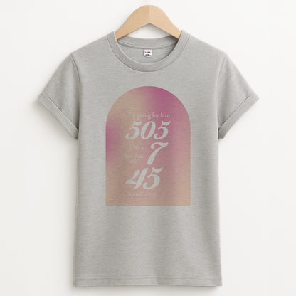 I'm Going Back To 505 - Arctic Monkeys Unisex Grey T-Shirt