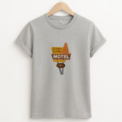 Cozy Cone Motel - Cars Unisex Grey T-Shirt