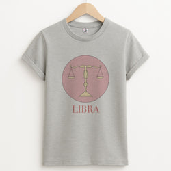 Libra - Tarot Cards Unisex Grey T-Shirt