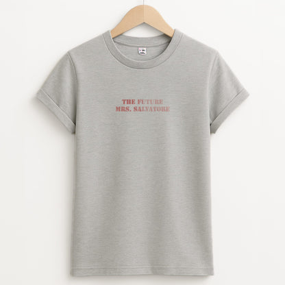 The Future Mrs Salvatore - VD Unisex Grey T-Shirt