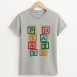 Playdate Unisex Grey T-Shirt