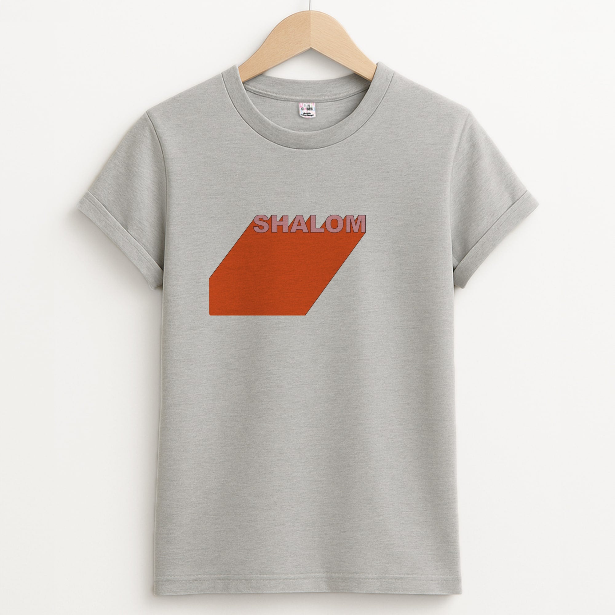 Shalom - FND Unisex Grey T-Shirt
