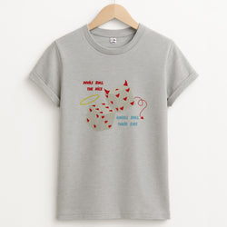 Devils Roll The Dice - Taylor Unisex Grey T-Shirt