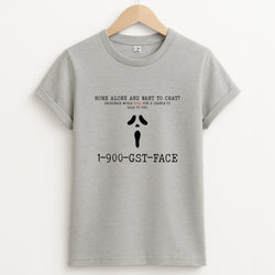 1-800-GST-FACE - Scream Unisex Grey T-Shirt