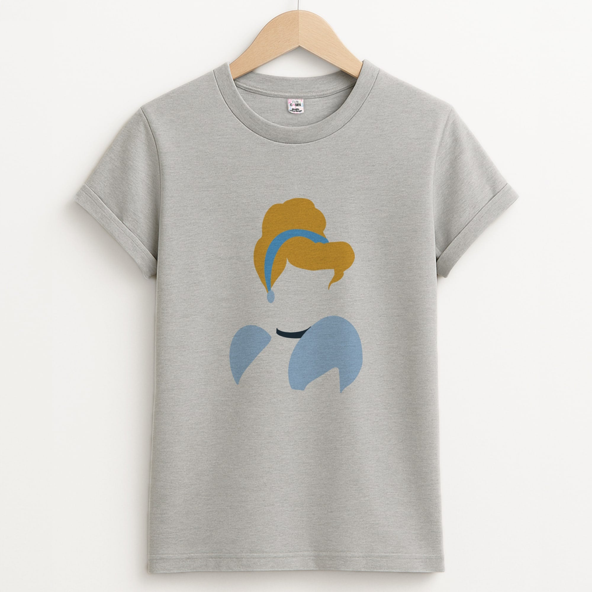 Cinderella Unisex Grey T-Shirt