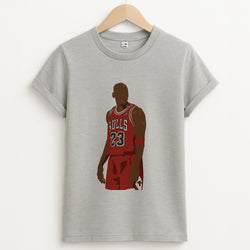 Jordan - Basketball Unisex Grey T-Shirt