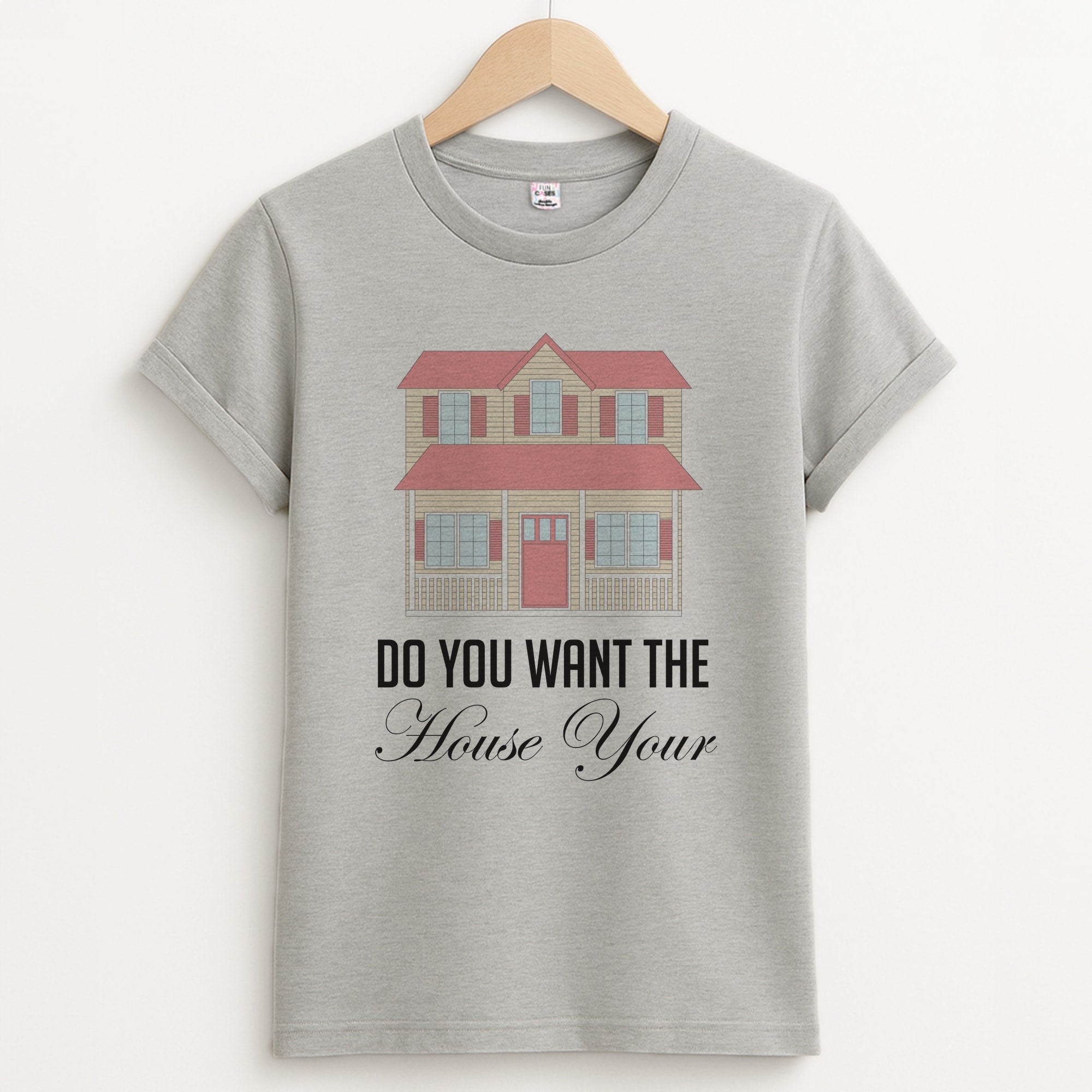 Do You Want The House Tour - Sabrina Grey Unisex T-Shirt