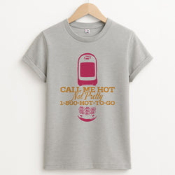 Hot To Go Unisex Grey T-Shirt