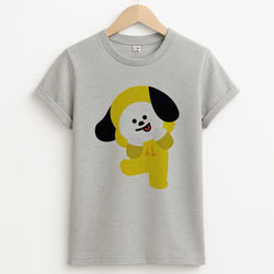 Chimmy - K Pop Unisex Grey T-Shirt