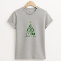 The Best Way To Spread Christmas Cheer - Elf Unisex Grey T-Shirt