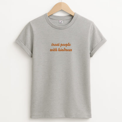 Treat People With Kindness - Harry Unisex Grey T-Shirt