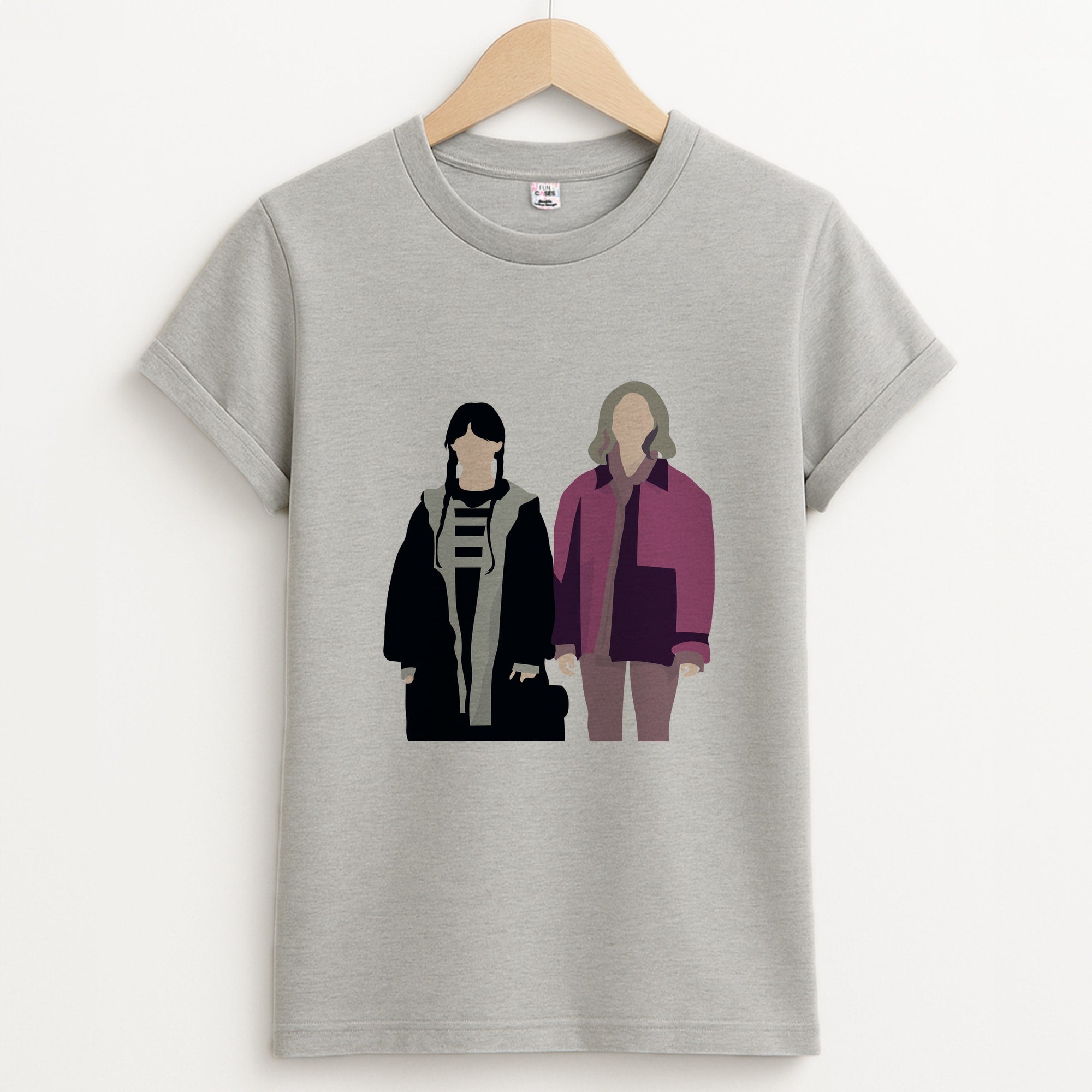 Wednesday And Wednesday Unisex Grey T-Shirt