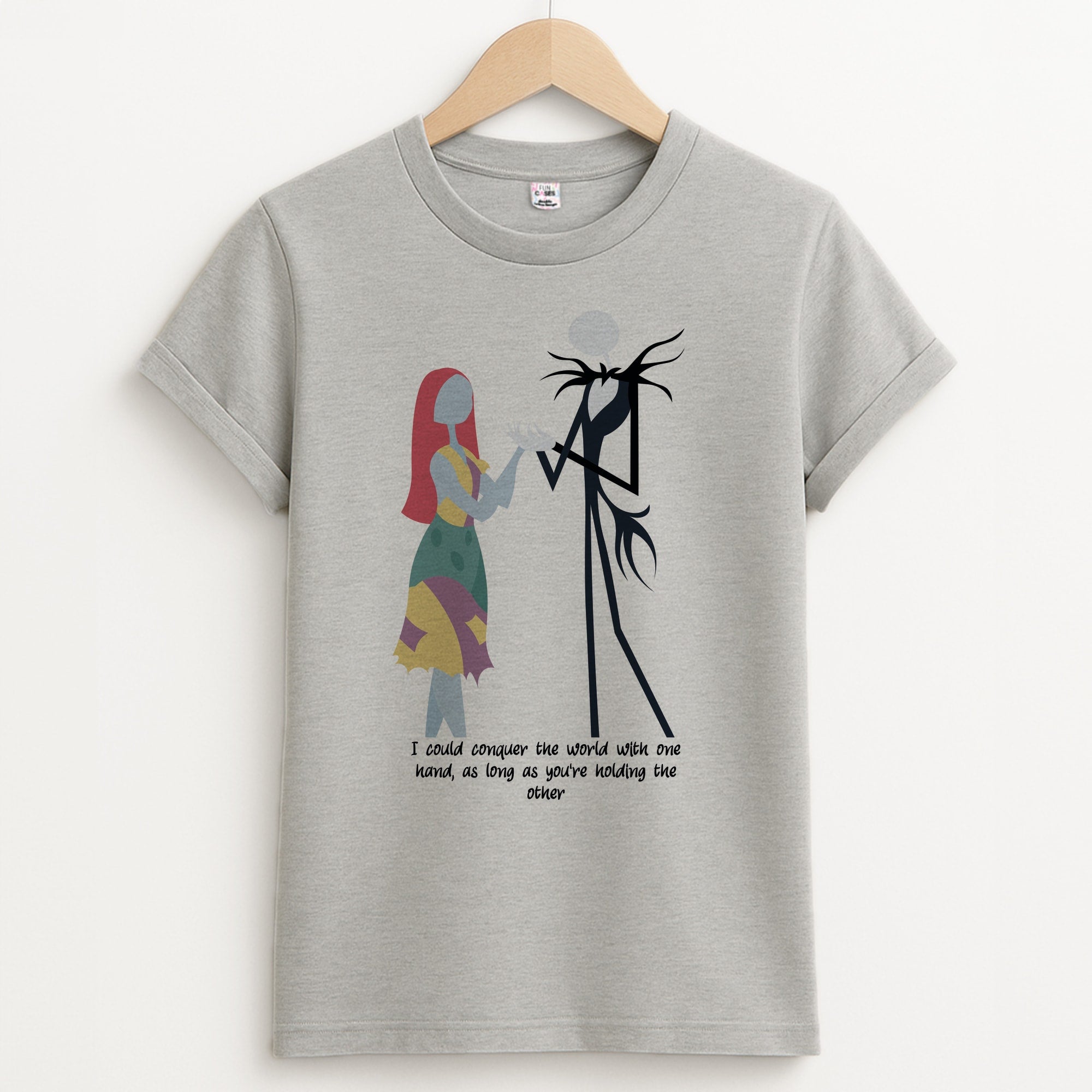 I Could Conquer The World - TNBC Unisex Grey T-Shirt