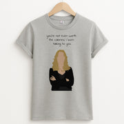 You're Not Even Worth The Calories I Burn Talking To You - VD T-Shirt 2
