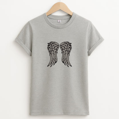 Daryl's Wings - TWD Unisex Grey T-Shirt