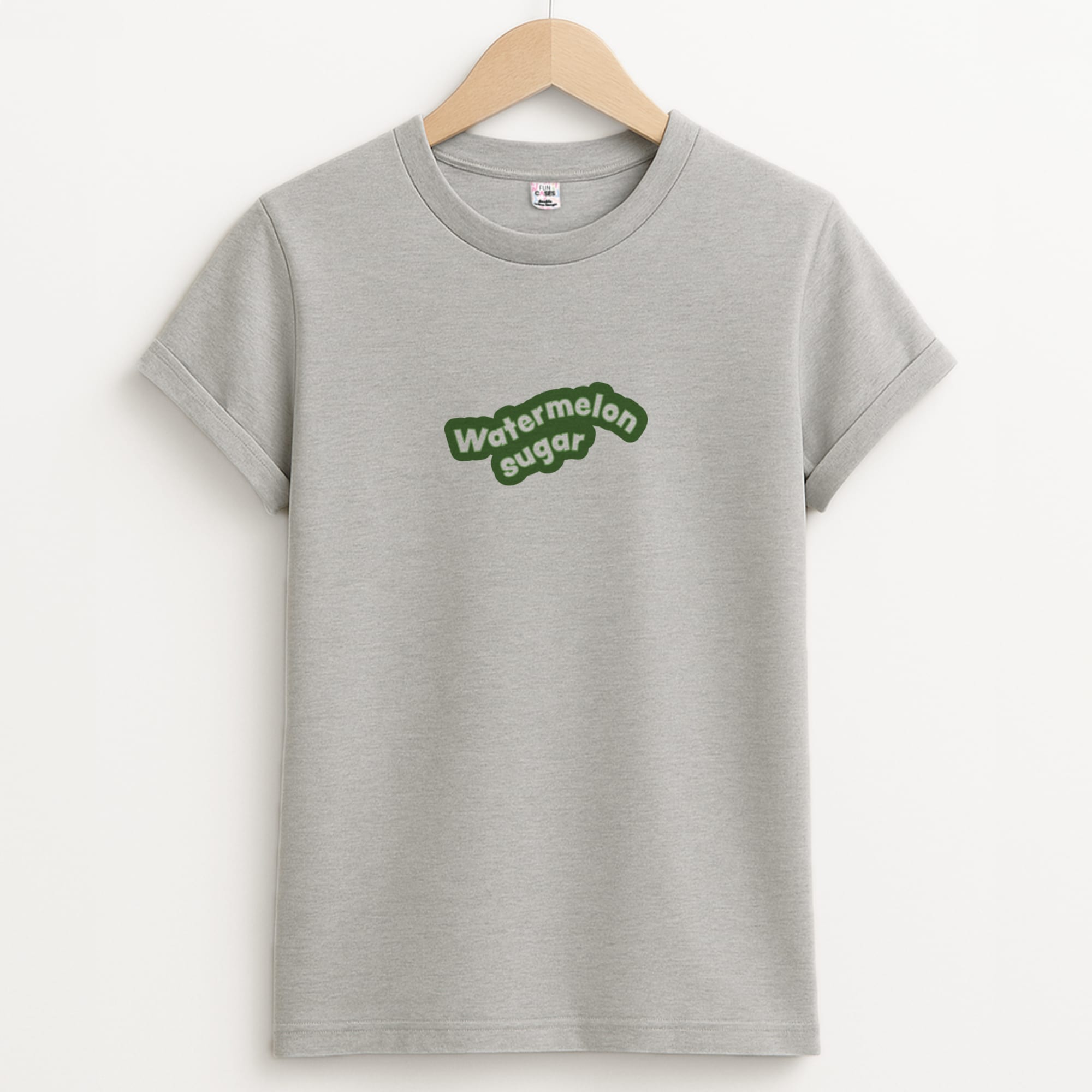 Watermelon Sugar Abstract - Harry Unisex Grey T-Shirt