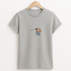 Sheffler - Golf Unisex Grey T-Shirt