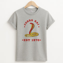 Snake Est 1970 Unisex Grey T-Shirt