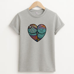 Sally And Jack Heart - TNBC T-Shirt