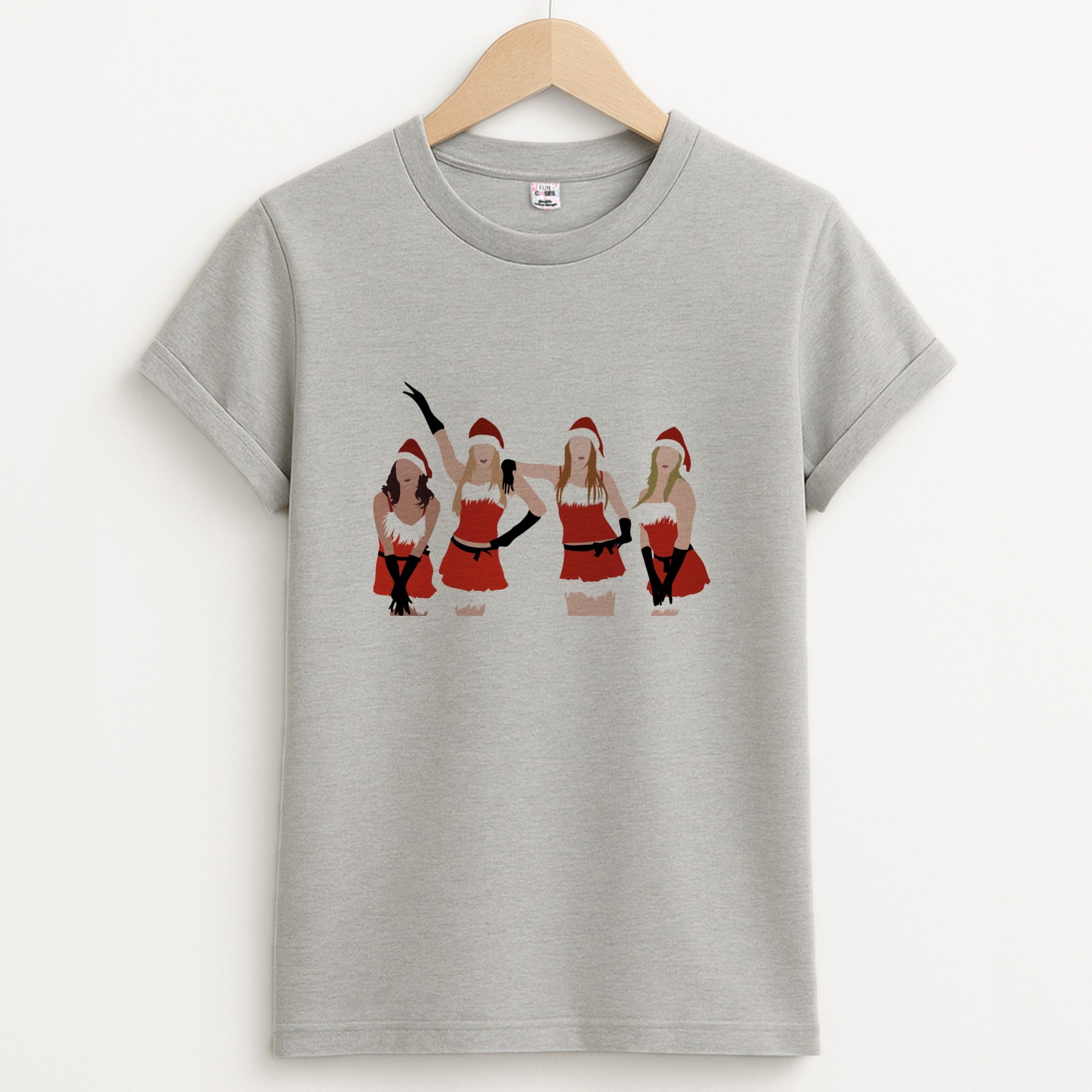 Meanies Christmas Unisex Grey T-Shirt