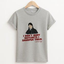 I Sharpen Them - Wednesday Grey Unisex T-Shirt