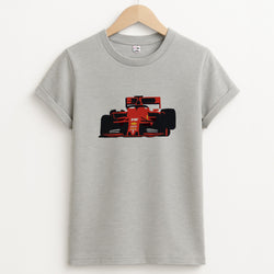 F1 Car  Unisex Grey T-Shirt
