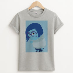 Sadness - Inside Out Unisex Grey T-Shirt
