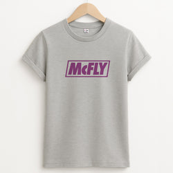 Yellow And Purple - McBand Unisex Grey T-Shirt