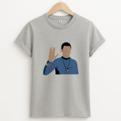 Spock Unisex Grey T-Shirt