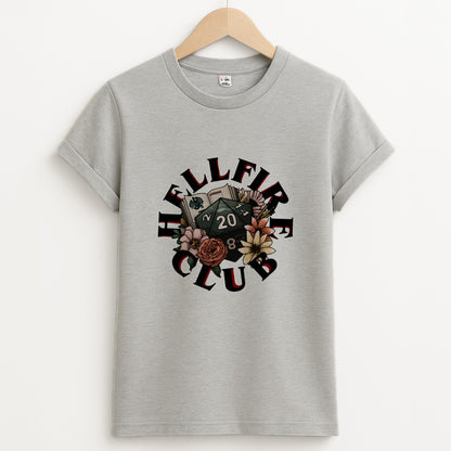Hellfire Club Unisex Grey T-Shirt