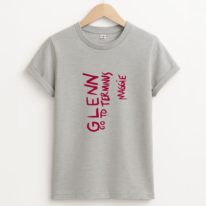 Message For Glenn - TWD Unisex Grey T-Shirt