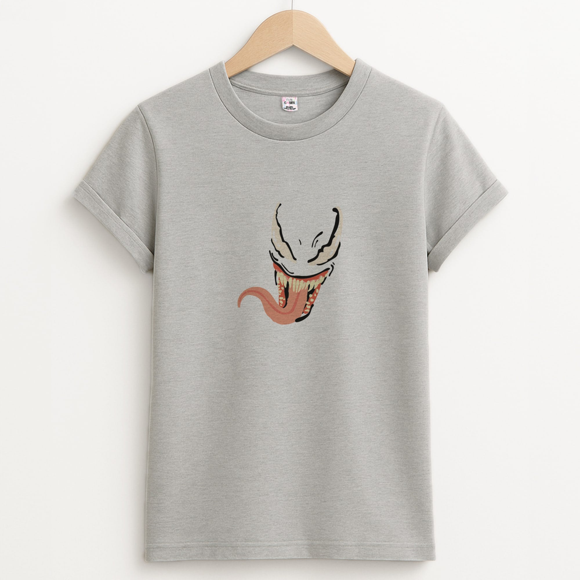 Venom - Marvel Unisex Grey T-Shirt