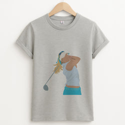 Thompson - Golf Unisex Grey T-Shirt