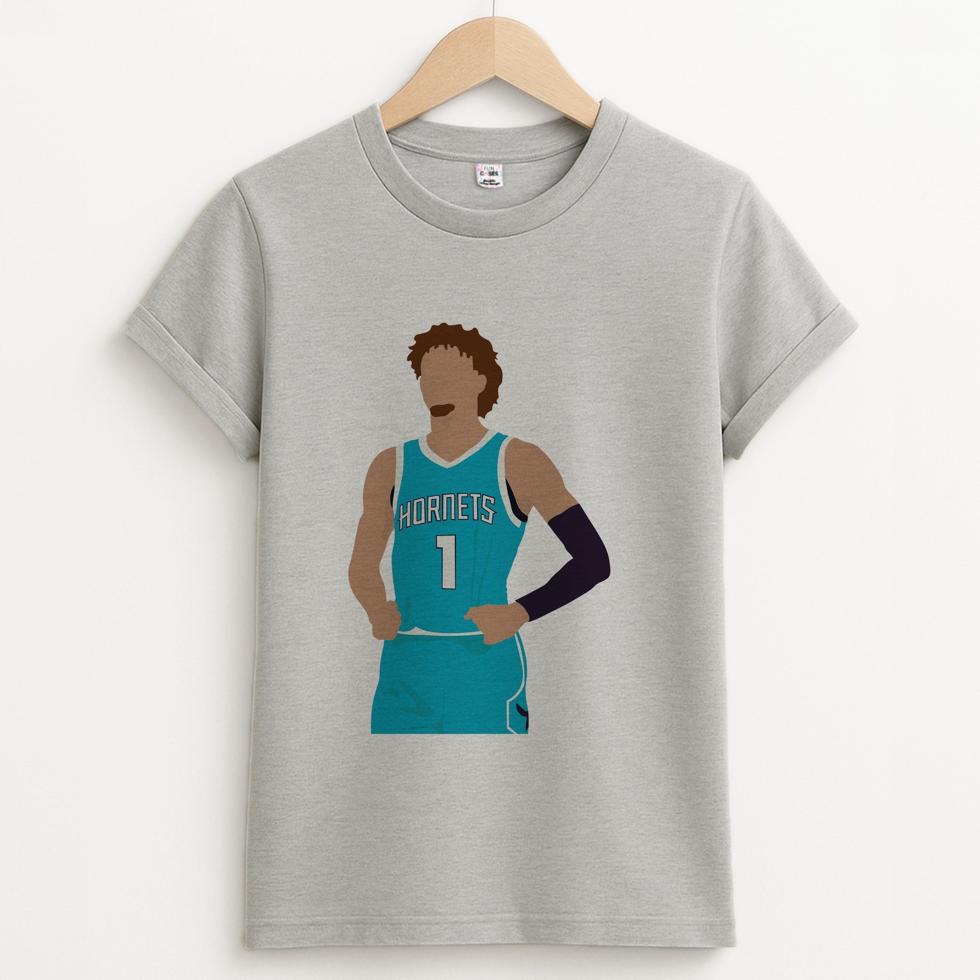 Lamelo - Basketball Unisex Grey T-Shirt