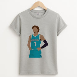 Lamelo - Basketball Unisex Grey T-Shirt