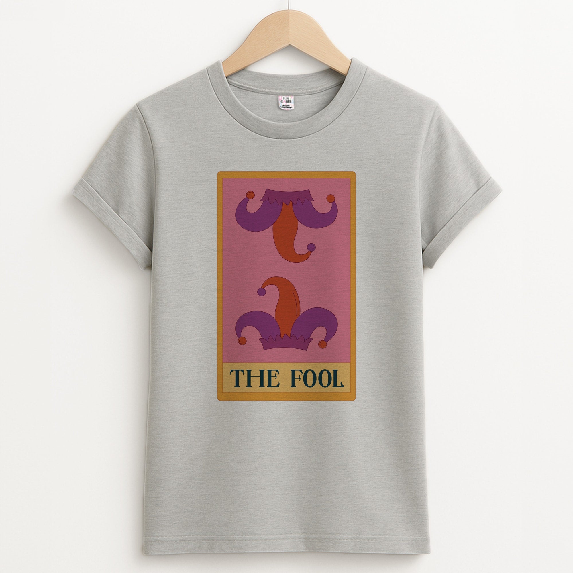 The Fool - Tarot Cards Unisex Grey T-Shirt