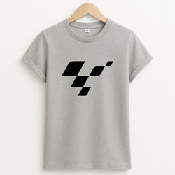 logo - Motorbike Unisex Grey T-Shirt
