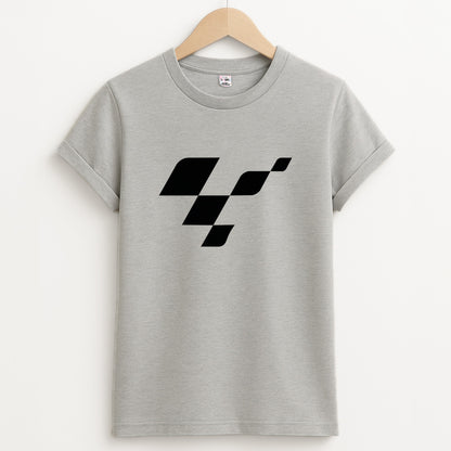 logo - Motorbike Unisex Grey T-Shirt