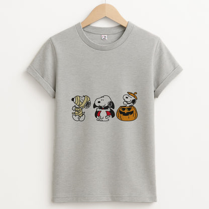 Snoopy Halloween Costume - Snoopy Halloween Grey Unisex T-Shirt