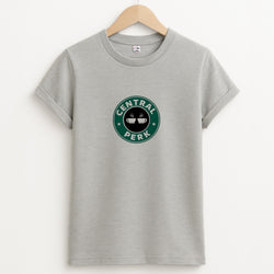 Central Perk - Coffee Logo Unisex Grey T-Shirt
