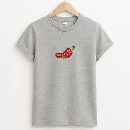 I Feel God In This Chilli's Tonight Unisex Grey T-Shirt