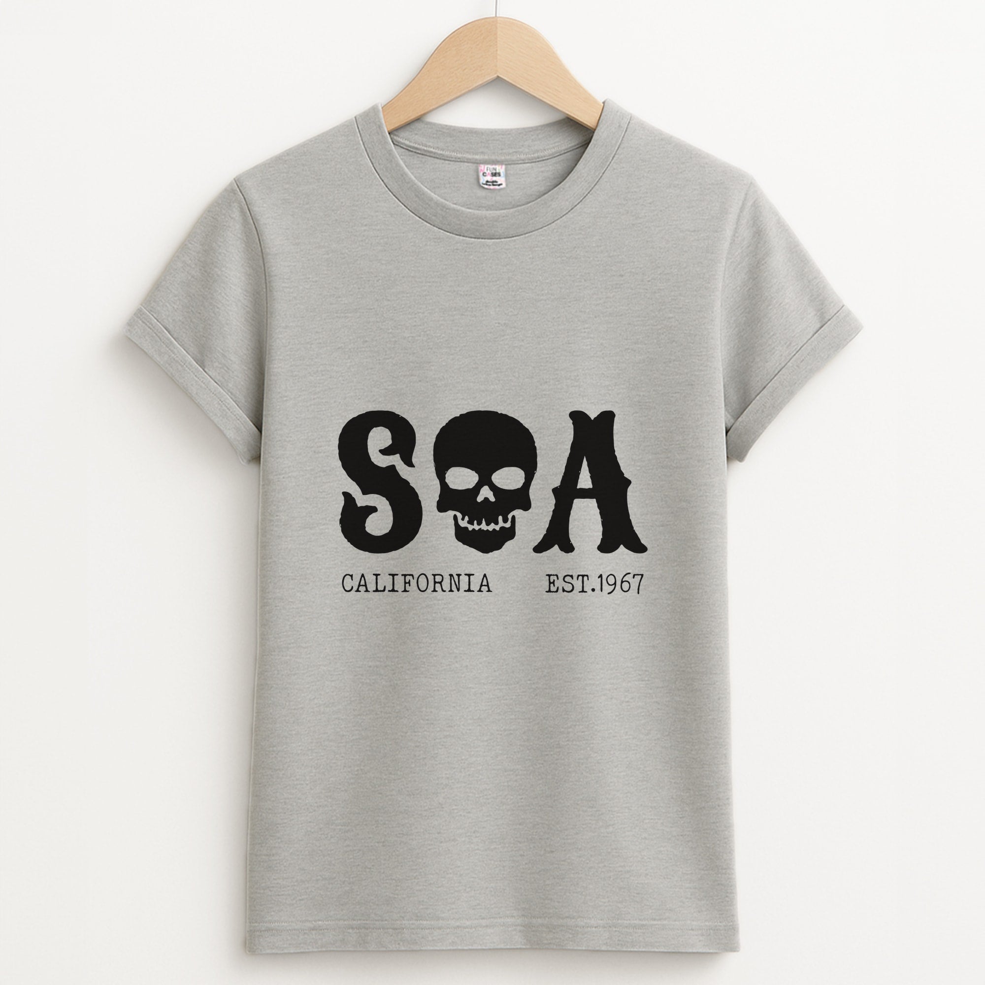SOA California - Sons Of Anarchy Grey Unisex T-Shirt