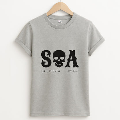 SOA California - Sons Of Anarchy Grey Unisex T-Shirt