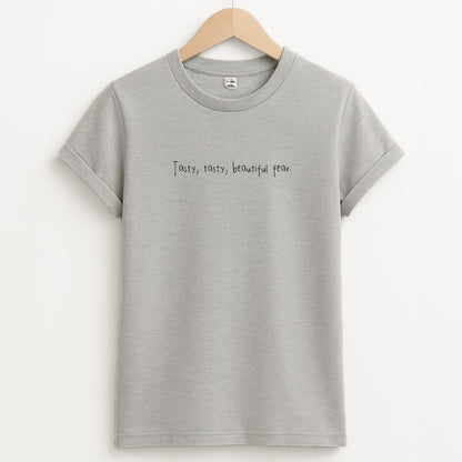 Tasty, Tasty , beautiful fear - Clown Unisex Grey T-Shirt