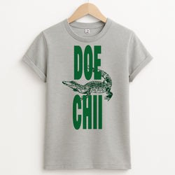 Rapper Alligator Print Unisex Grey T-Shirt