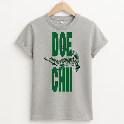 Rapper Alligator Print Unisex Grey T-Shirt