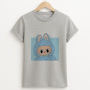 Cute Blue Notebook Monster T-Shirt 2