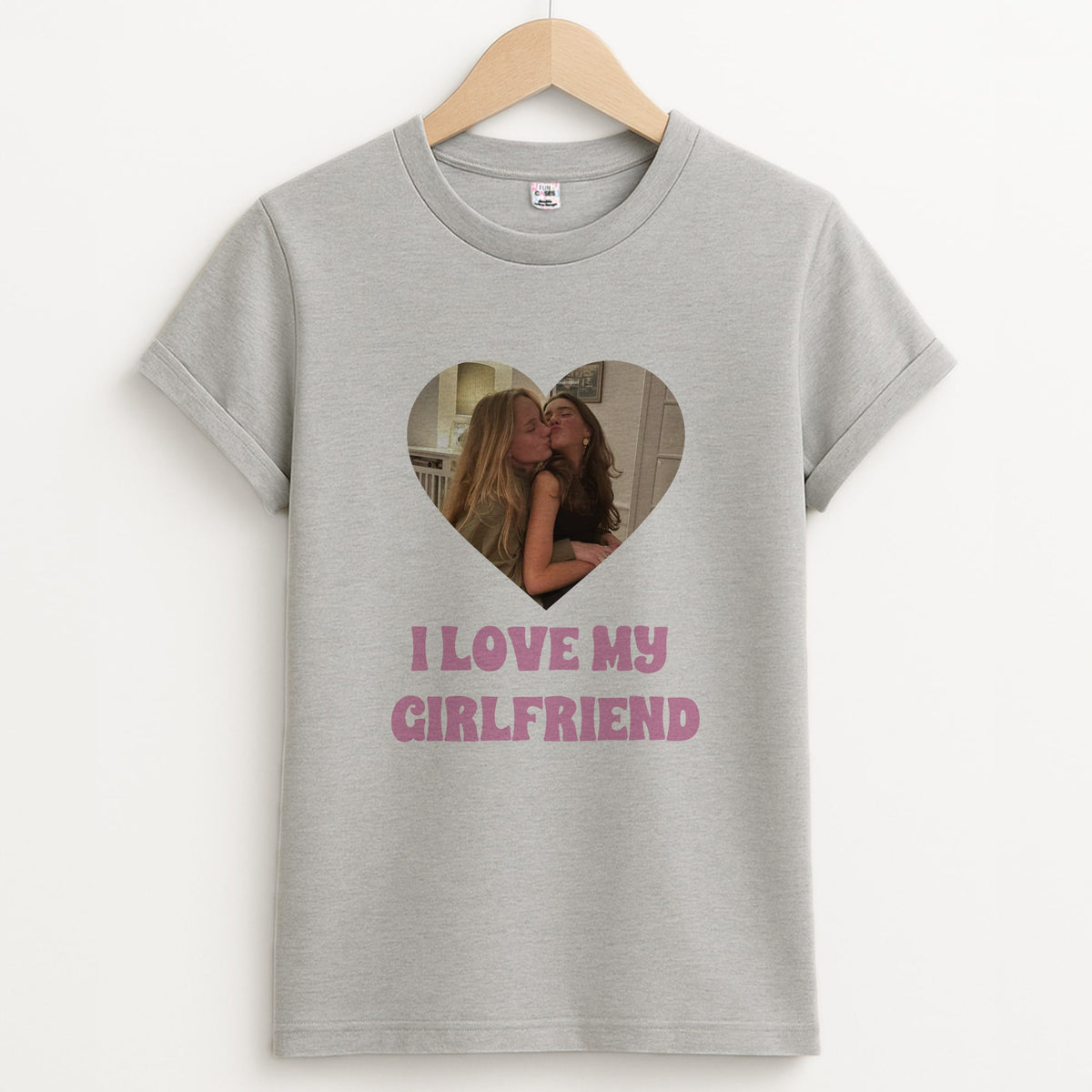 I Love My Girlfriend - Personalised Couples T-Shirt
